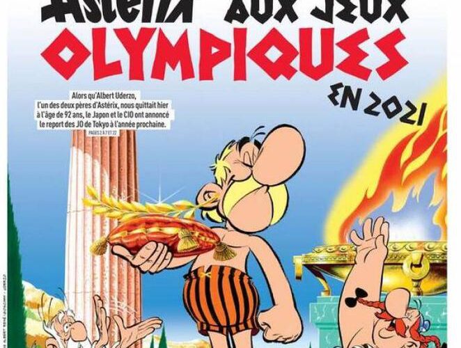 Marca e L’Equipe, due prime pagine storiche con Asterix